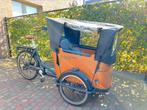 Babboe Curve-E elektrische bakfiets (4zitjes) + regenkap, Ophalen, Zo goed als nieuw