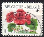 Belgie 1999 - Yvert 2875 - Bloemen - Geranium (ST), Verzenden, Gestempeld