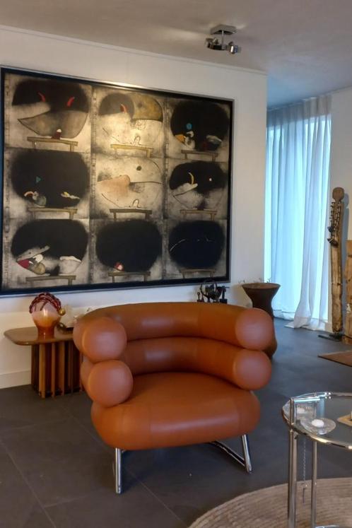 fauteuils eileen gray 1926 bibendum paris * mario bellini, Antiek en Kunst, Antiek | Meubels | Stoelen en Sofa's, Ophalen of Verzenden