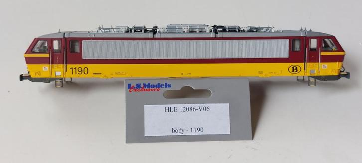 SNCB/NMBS LS MODELLEN CAISSE LOCO SERIE 1190, Hobby en Vrije tijd, Modeltreinen | H0, Nieuw, Locomotief, Gelijkstroom of Wisselstroom