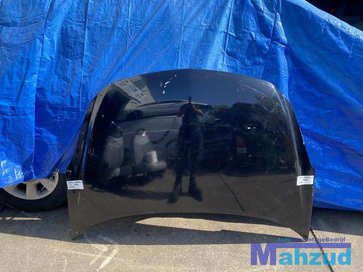 OPEL CORSA D Zwart Motorkap 2006-2014, Auto-onderdelen, Carrosserie, Motorkap, Opel, Gebruikt, Ophalen