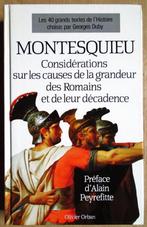 Montesquieu: Les causes de la grandeur des Romains ... 1987, 14e eeuw of eerder, Ophalen of Verzenden, Zo goed als nieuw, Europa