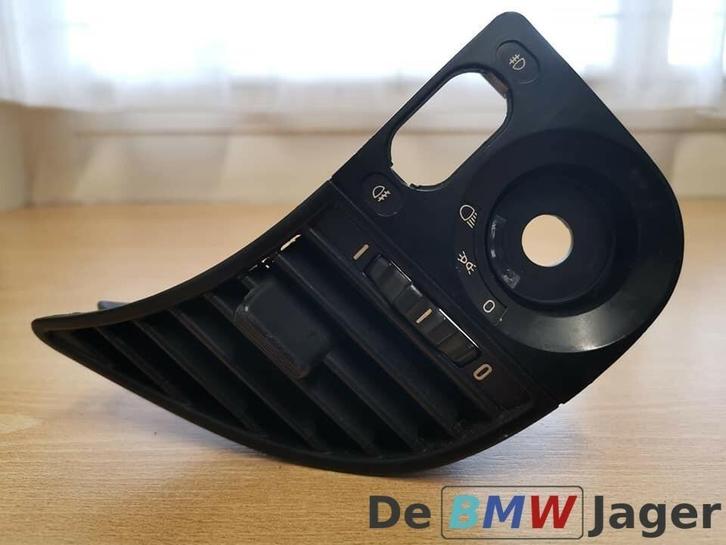 Ventilatierooster LV zwart BMW 3-serie E36 64221387061, Auto-onderdelen, Airco en Verwarming, BMW, Gebruikt, Ophalen of Verzenden
