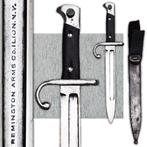 ZELDZAME BAIONETTE BUS REMINGTON ARMS CO ILION N-Y ORIGINEEL, Verzenden, Landmacht, Zwaard of Sabel