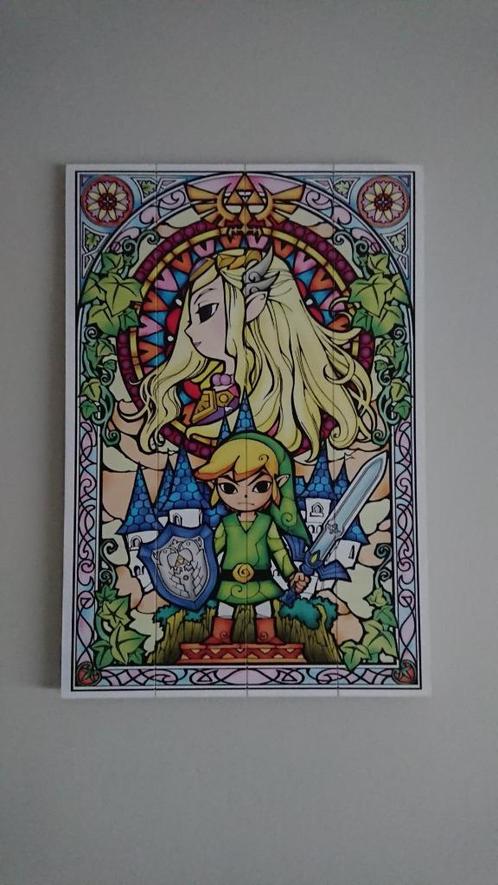 Tableau The Legend of Zelda The Wind Waker, Antiek en Kunst, Kunst | Litho's en Zeefdrukken, Ophalen of Verzenden