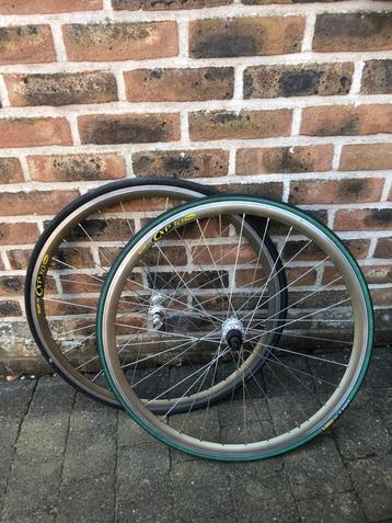 Mavic CXP30 racewielen 10 speed, Fietsen en Brommers, Fietsonderdelen, Ophalen of Verzenden, Zo goed als nieuw