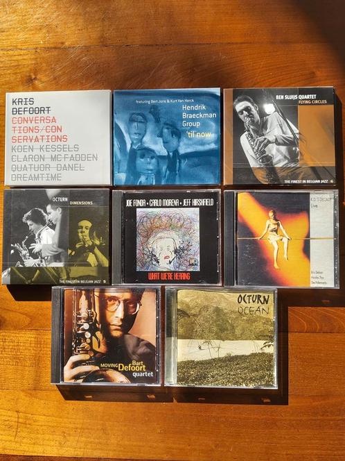 JAZZ - DEWERF (BELGIAN JAZZ) aan 6,00€ per cd, Cd's en Dvd's, Cd's | Jazz en Blues, Zo goed als nieuw, Jazz, Ophalen of Verzenden