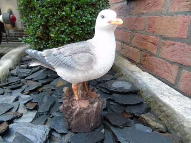 statue mouette , parfait imitation, Jardin & Terrasse, Statues de jardin, Neuf, Animal, Synthétique, Enlèvement ou Envoi