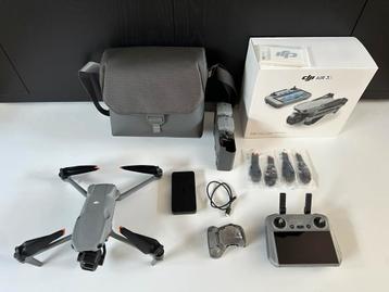 DJI AIR 3S - Fly More Combo - RC 2 controller - top conditie beschikbaar voor biedingen