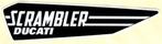 Ducati Scrambler rechts sticker #3, Motoren, Verzenden
