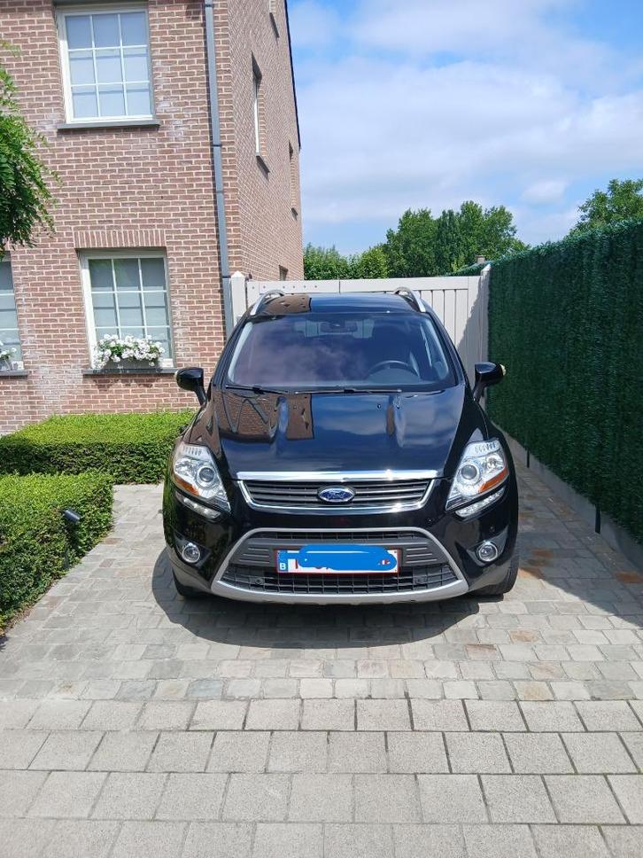 Ford Kuga Titanium S, Auto's, Ford, Particulier, Kuga, Diesel, Handgeschakeld, Zwart, Zwart, Ophalen
