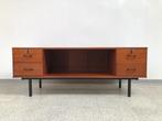 Vintage mid-century dressoir/lowboard 1960's, Huis en Inrichting, Kasten | Dressoirs, Ophalen, Gebruikt, 150 tot 200 cm, Vintage