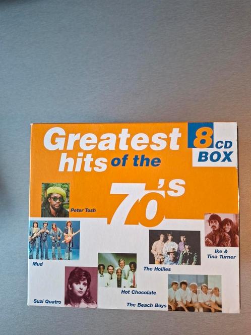 8cd box. Greatest Hits of the 70's. (Disky)., Cd's en Dvd's, Cd's | Verzamelalbums, Ophalen of Verzenden