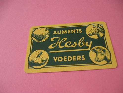 1 oude losse speelkaart Voeders Hesby (48), Collections, Cartes à jouer, Jokers & Jeux des sept familles, Comme neuf, Carte(s) à jouer