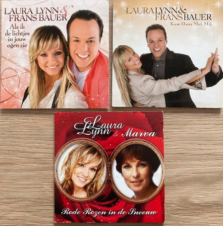 Laura Lynn & Frans Bauer of Marva, Cd's en Dvd's, Cd's | Nederlandstalig, Zo goed als nieuw, Levenslied of Smartlap, Ophalen