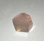 Facet geslepen rozenkwarts steen - 10gram - 20mm x 14mm x 24, Ophalen of Verzenden