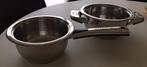 Berghaus : pot 14.5cm-steelpan 13cm:7.50€/stuk, Inox, Zo goed als nieuw, Keramische plaat, Ophalen