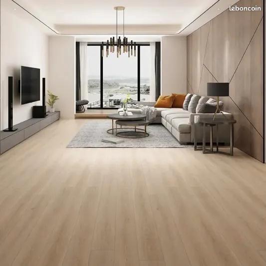 Parquet PVC neuf à coller, Bricolage & Construction, Planches & Dalles, Neuf, Parquet, Enlèvement