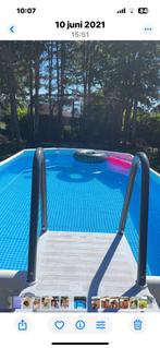 Zwembad intex ovaal 503x274x122 zelf af te breken.., Jardin & Terrasse, Piscines, Enlèvement, Utilisé, 120 cm ou plus, Piscines hors sol