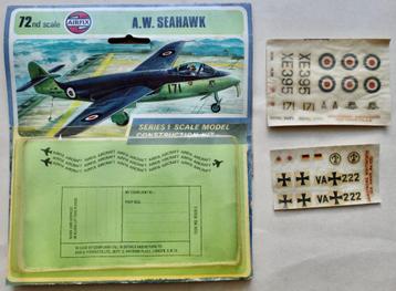 AIRFIX 1:72 - A.W.SEAHAWK beschikbaar voor biedingen
