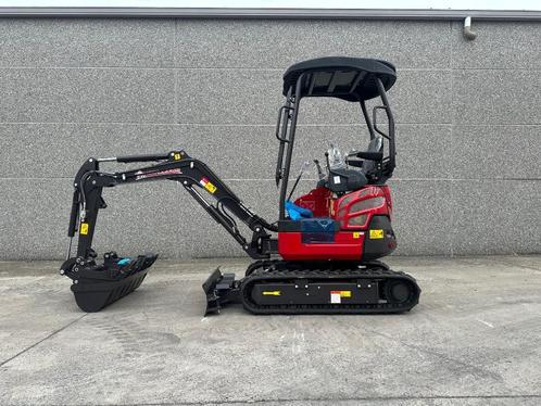 Minigraver Rhinoceros XN18, Zakelijke goederen, Machines en Bouw | Kranen en Graafmachines, Graafmachine, Ophalen of Verzenden