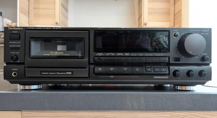 Technics RS-BX727 Vintage High End Single K7 deck, Audio, Tv en Foto, Cassettedecks, Enkel, Overige merken, Ophalen of Verzenden