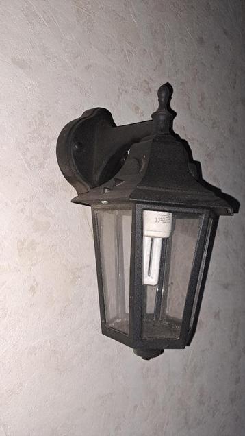Buitenlamp, Tuin en Terras, Buitenverlichting, Ophalen, Zo goed als nieuw, Netvoeding, Hanglamp