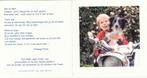 Freek Cattrysse met hond 1992-2004, Verzamelen, Bidprentjes en Rouwkaarten, Ophalen of Verzenden