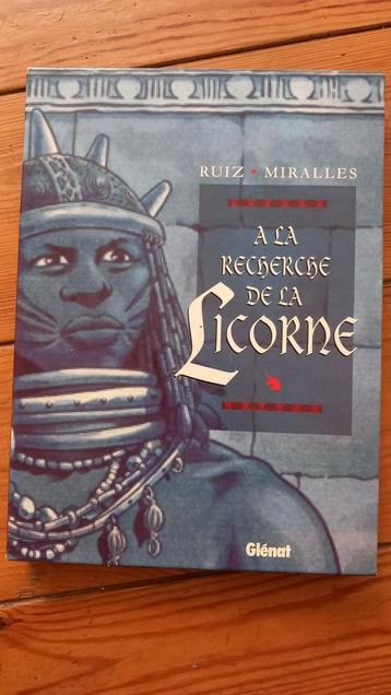 Stripboeken,  de la licorne beschikbaar voor biedingen