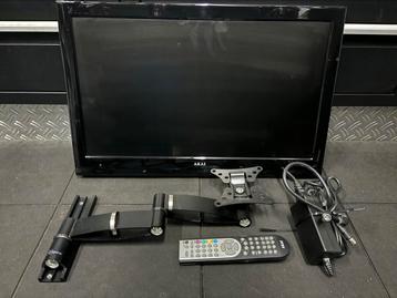 Tv 26” flatscreen Akai incl. Muurbeugel  beschikbaar voor biedingen