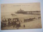 postkaart Blankenberge Le pier et les anes, Verzamelen, Ophalen of Verzenden, Voor 1920, Gelopen, West-Vlaanderen