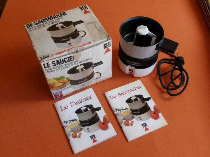 LE SAUCIER ELECTRIQUE * SEB *, Elektronische apparatuur, Slowcookers, Gebruikt, Ophalen of Verzenden