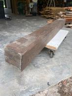 Massief eiken balk, Tuin en Terras, Palen, Balken en Planken, Ophalen, Nieuw, Hardhout, 180 tot 250 cm