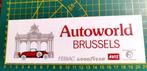 Sticker Autoworld museum Jubelpark Brussel, Enlèvement ou Envoi