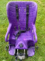 Siège enfant vélo arrière avec harnais, Repose-pieds, Comme neuf, Enlèvement, 9 à 18 kg