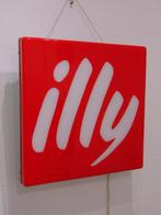 ILLY koffie lichtreclame, Verzamelen, Merken en Reclamevoorwerpen, Ophalen, Gebruikt, Lichtbak of (neon) lamp
