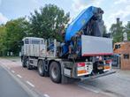 MAN TGS 41.440 8X4 met open laadbak + kraan Effer 525 (id 3), Auto's, Vrachtwagens, Automaat, Euro 5, MAN, Bedrijf