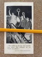 BP 3 KAJOTTERS-MISSIONARISSEN VLIEGTUIGRAMP CASABLANCA 1958, Collections, Images pieuses & Faire-part, Enlèvement ou Envoi, Image pieuse