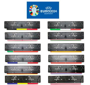 Support-plaque immatriculation Euro 2024