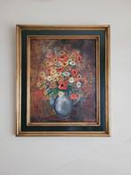 SCHILDERIJ / BLOEMENVAAS, Antiek en Kunst, Kunst | Schilderijen | Klassiek, Ophalen of Verzenden