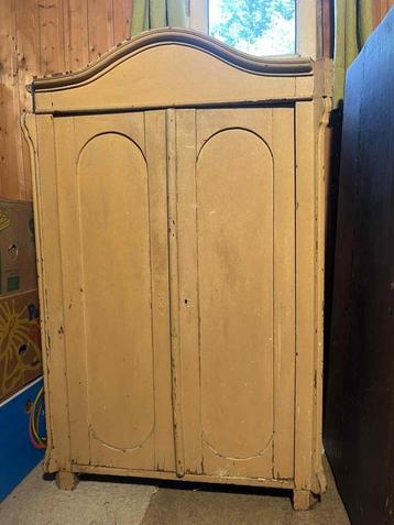 armoire vintage, Enlèvement, Utilisé, Avec tablette(s)