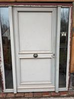 Houten Meranti Voordeur B 170 H 215, Doe-het-zelf en Bouw, Ophalen, Gebruikt, 120 cm of meer, Buitendeur