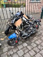 2 kapotte scooter, Ophalen, Zadel, Kymco