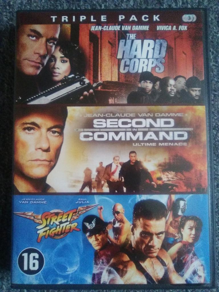 Jean-Claude van Damme Triple Pack, Gebruikt, Vanaf 16 jaar, Boxset, Ophalen of Verzenden