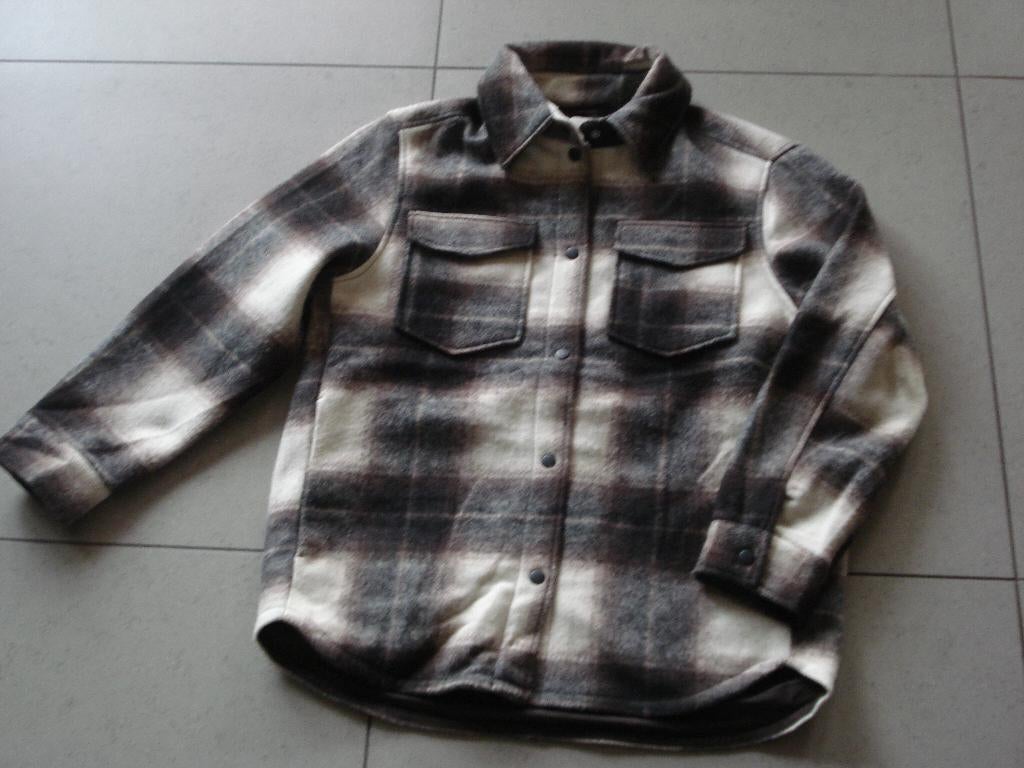 H&M winterjas/hemd, dames/meisjes. mt 38, H&M, Ophalen of Verzenden, Zo goed als nieuw, Maat 38/40 (M)