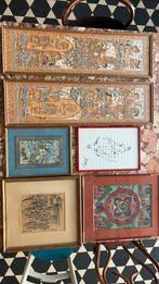 180 euros Ensemble de 6 dessins/estampé orientalistes, Enlèvement