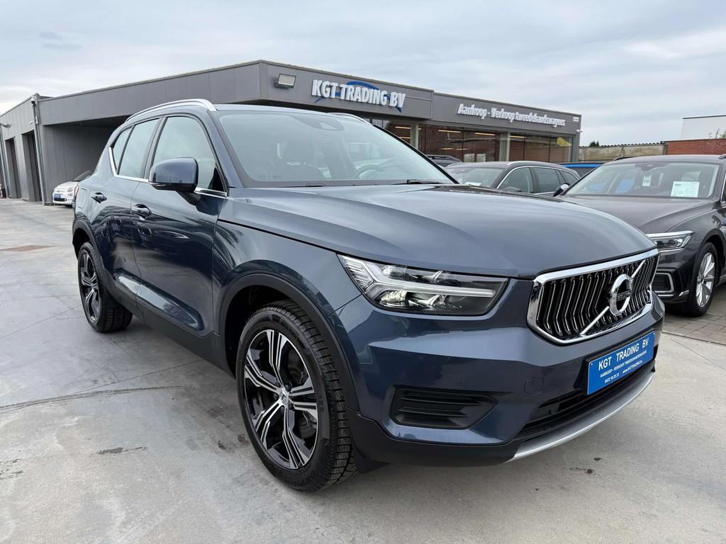 Volvo XC40 1.5 T4 HYBRIDE INSCRIPTION NAVI ZWART LEDER CAMER, Autos, Volvo, Cuir, Achat, Entreprise, 5 portes
