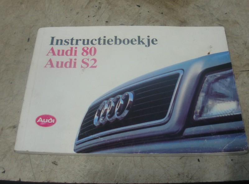 MANUEL UTILISATEUR audi 80/audi s2 Audi 80 (B4), Autos : Pièces & Accessoires, Autres pièces automobiles, Audi, Utilisé