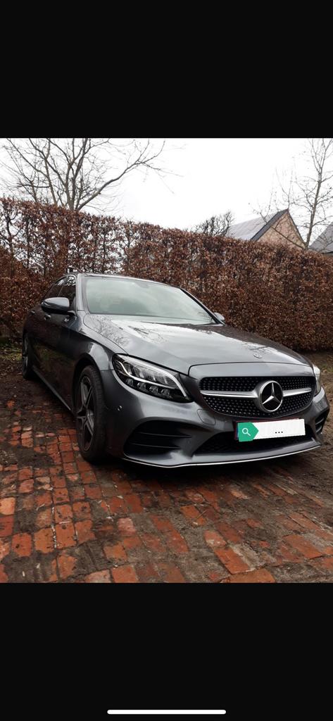 Mercedes Classe C Diesel automatique 119 000 km, Cuir, Argent ou Gris, Achat, Commande vocale
