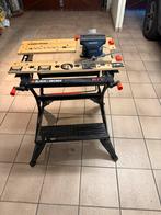 Black&Decker Workmate Plus + bankschroef Kreator, Ophalen, Gebruikt, Bankschroef